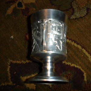 Vintage Grenningloh Pewter Tumbler - Pewter Mug - Collectible Pewter Beaker